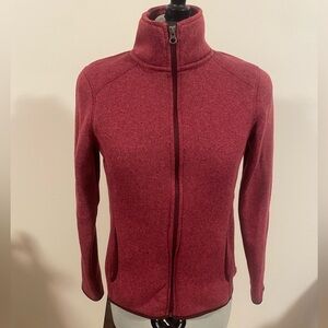 Eddie Bauer Women's Fleece Jacket in Raspberry size XS